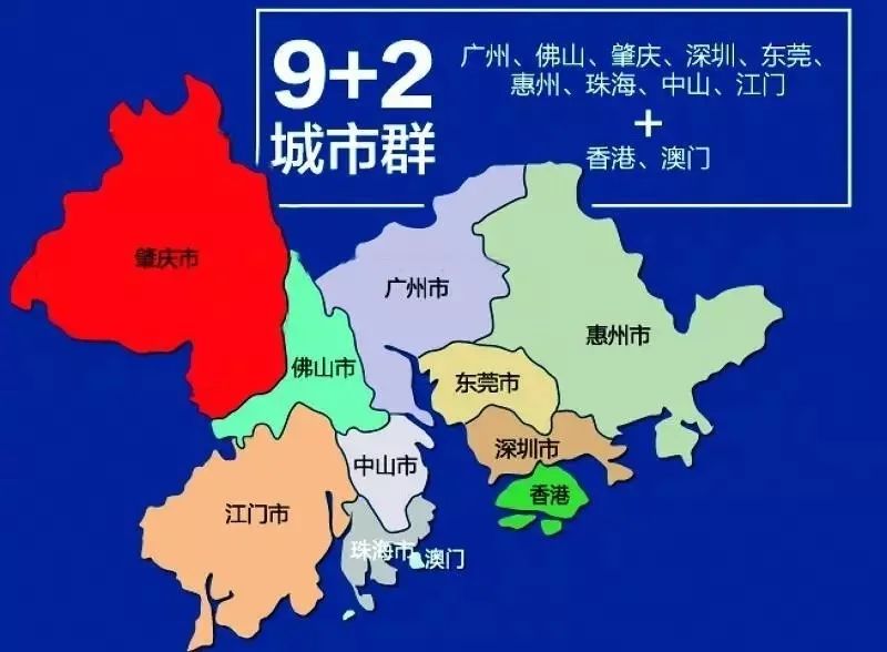 粤港澳大湾区城市群